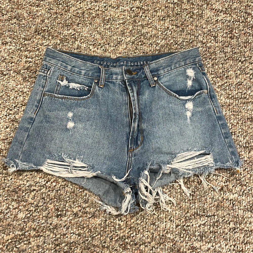 Articles of Society Denim Shorts Size 28